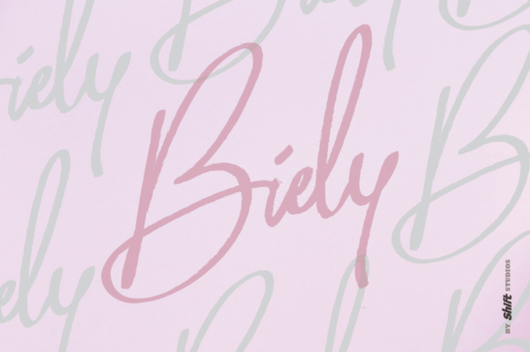 Biely: The Perfect Script Handwritten Font for Personal Branding