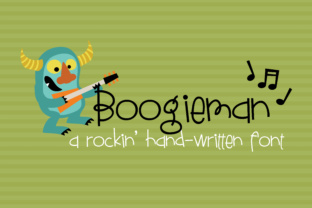Boogieman: A Jovial Handwritten Font for Lively Branding