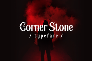 Corner Stone: A Fresh Blackletter Typeface for Business