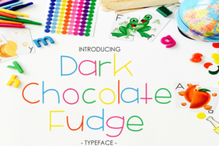 Dark Chocolate Fudge: A Versatile Sans Serif Font for Branding