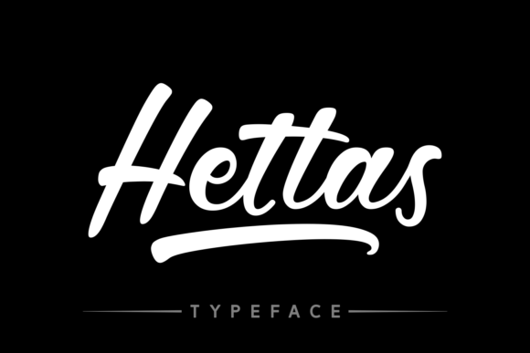 Discover Hettas: A Retro-Style Logotype Font for Creative Campaigns