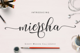 Discover Miersha: A Modern Script Font for Elegant Branding