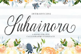 Discover Suhainora: A Handwritten Font for Creative Projects