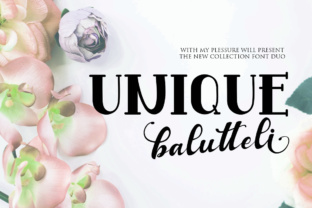Discover the Charm of Balutteli: A Perfect Script Handwritten Font