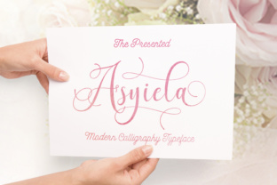 Discover the Elegance of Asyiela: A Versatile Script Font