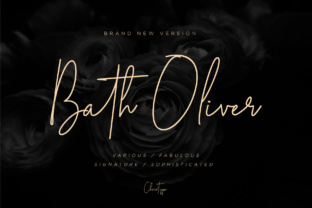 Discover the Elegance of Bath Oliver Font