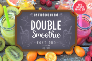 Double Smoothie: A Fun Font Duo for Engaging Campaigns