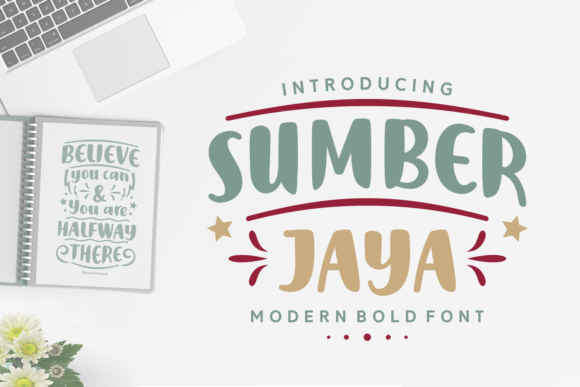 Elevate Your Editorial Design with Sumber Jaya Font