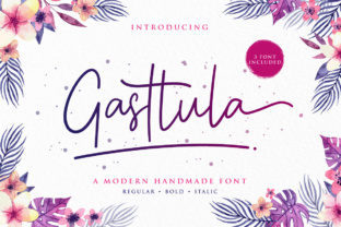 Enhance Your Brand with Gasttula: A Modern Handwritten Font