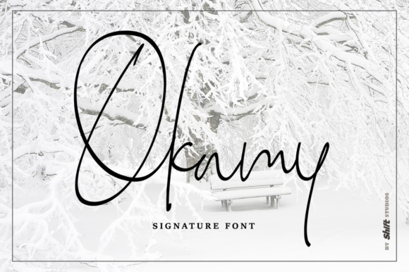 Enhance Your Brand with Okamy: A Stylish Script Handwritten Font