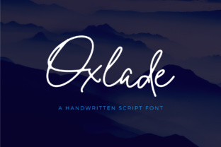 Enhance Your Campaigns with Oxlade: A Fresh Signature Font