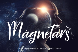 Enhance Your Designs with Magnetars: A Bold and Painterly Font