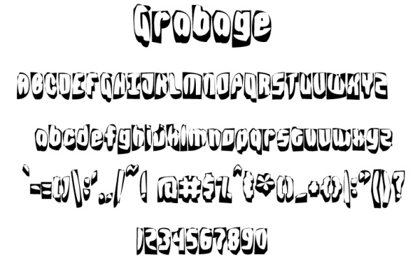 Enhance Your Web Design with Grabage Decorative Font