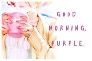 Good Morning Purple: A Breezy Handwritten Font for Editorial Design