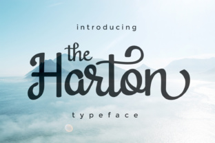 Harton: A Versatile Script Font for Editorial Design