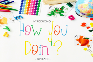 How You Doin: A Refreshing Script Handwritten Font for Modern Web Design