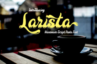 Larista: A Charming Script Font for Editorial Design