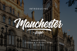 Manchester: A Charming Hand-Lettered Font for Creative Campaigns