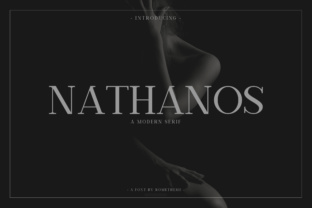 Nathanos: A Modern Serif Font for Crafters and Creators