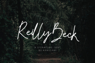 Reilly Beck: The Perfect Script Handwritten Font for Editorial Design