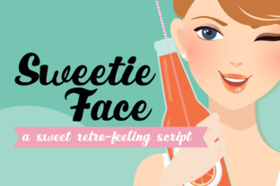 Sweetie Face: A Handcrafted Script Font for Web Design